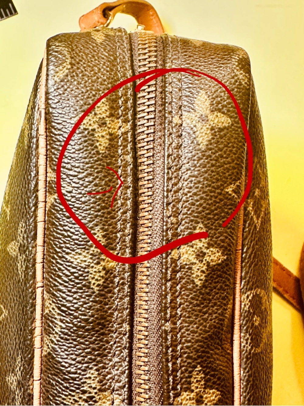 Louis Vuitton Monogram Brown and Tan Crossbody Bag - Picture 12 of 15